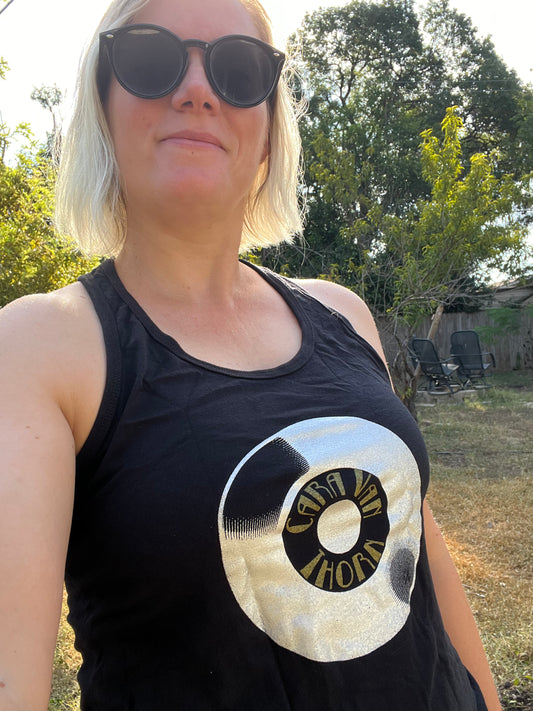 Record logo tank